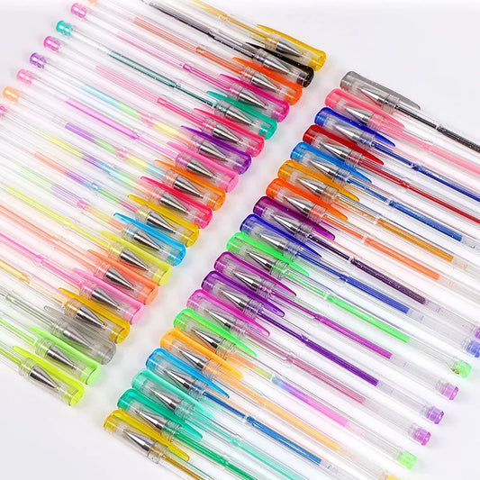 Stylo Gel Set Couleurs pour Coloriage Livres cosy coloriage coloriage mystère Fournitures scolaires